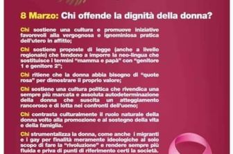 Il volantino dei giovani leghisti di Crotone