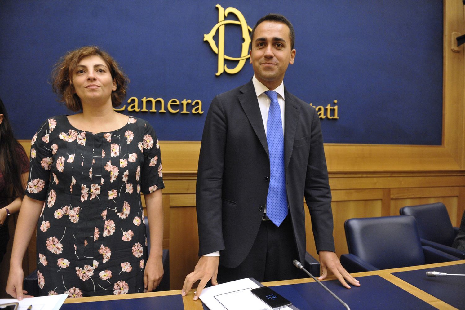 Luigi Di Maio e Laura Castelli&nbsp;