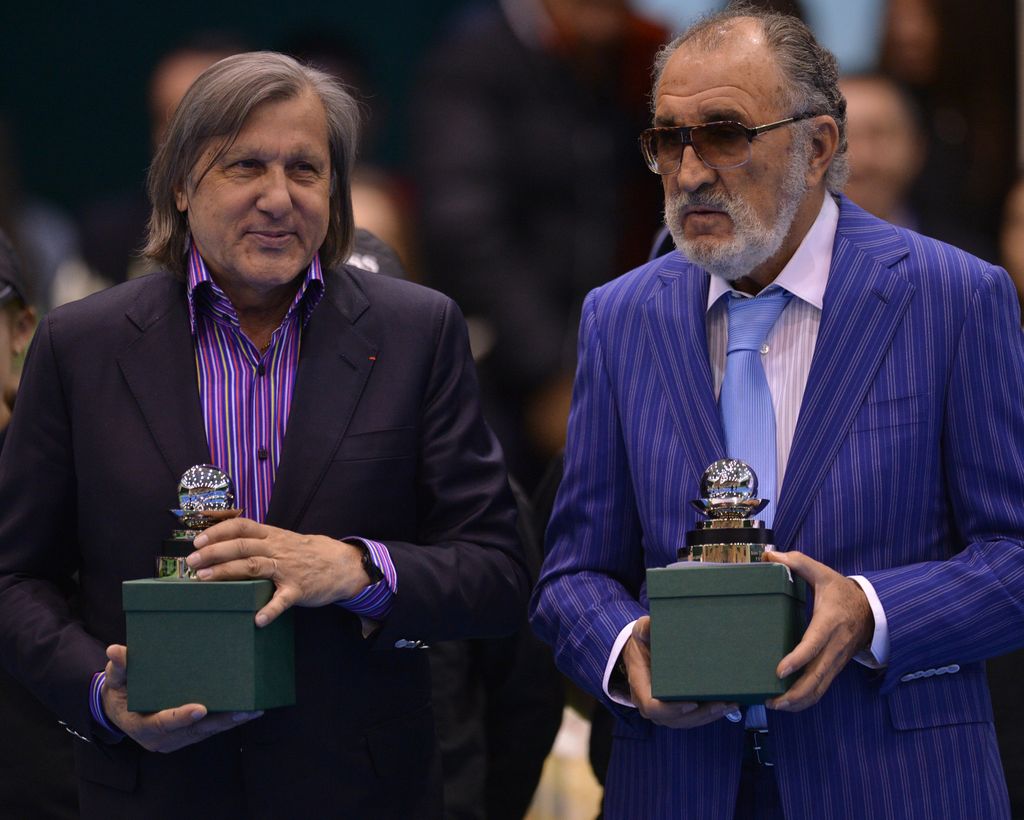 Ilie Nastase e Ion Tiriac