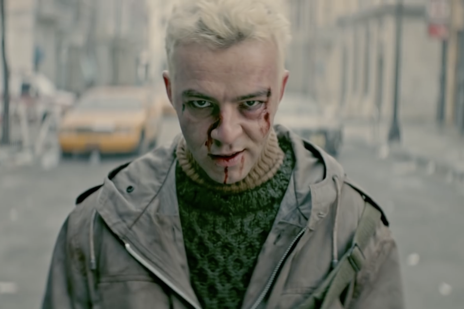 Salmo nel video di Luned&igrave;