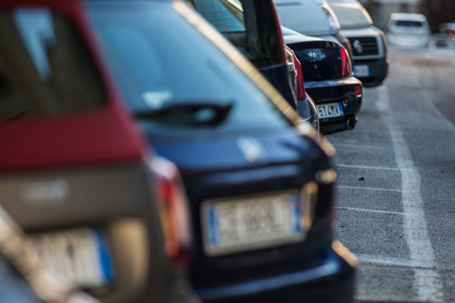 Automobili parcheggio