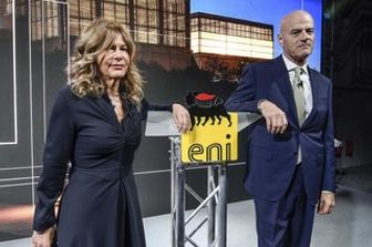 Emma Marcegaglia e Claudio Descalzi