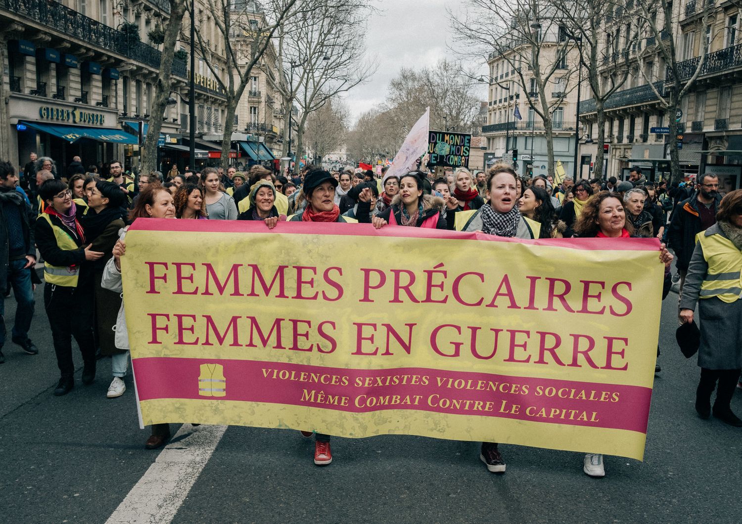 Manifestazioni per l'8 marzo in Francia