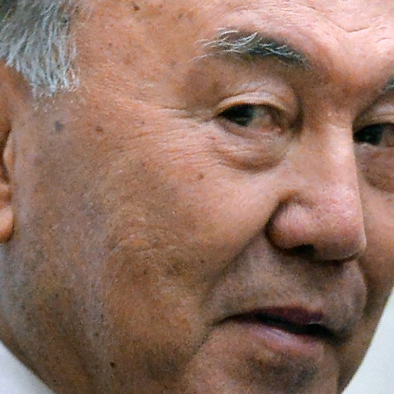 Nursultan Nazarbayev&nbsp;