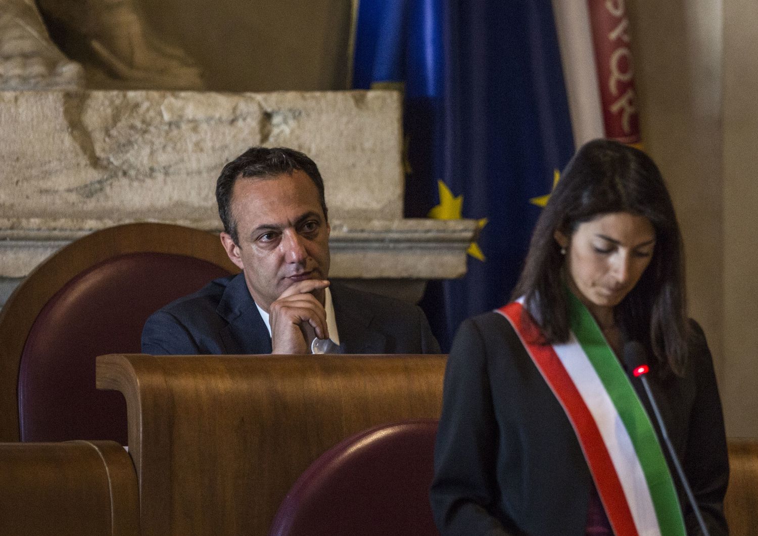 Raggi in Campidoglio