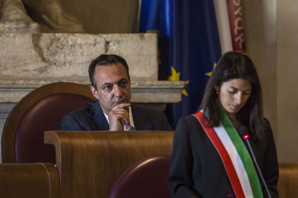 De Vito e Raggi in Campidoglio