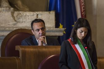 De Vito e Raggi in Campidoglio