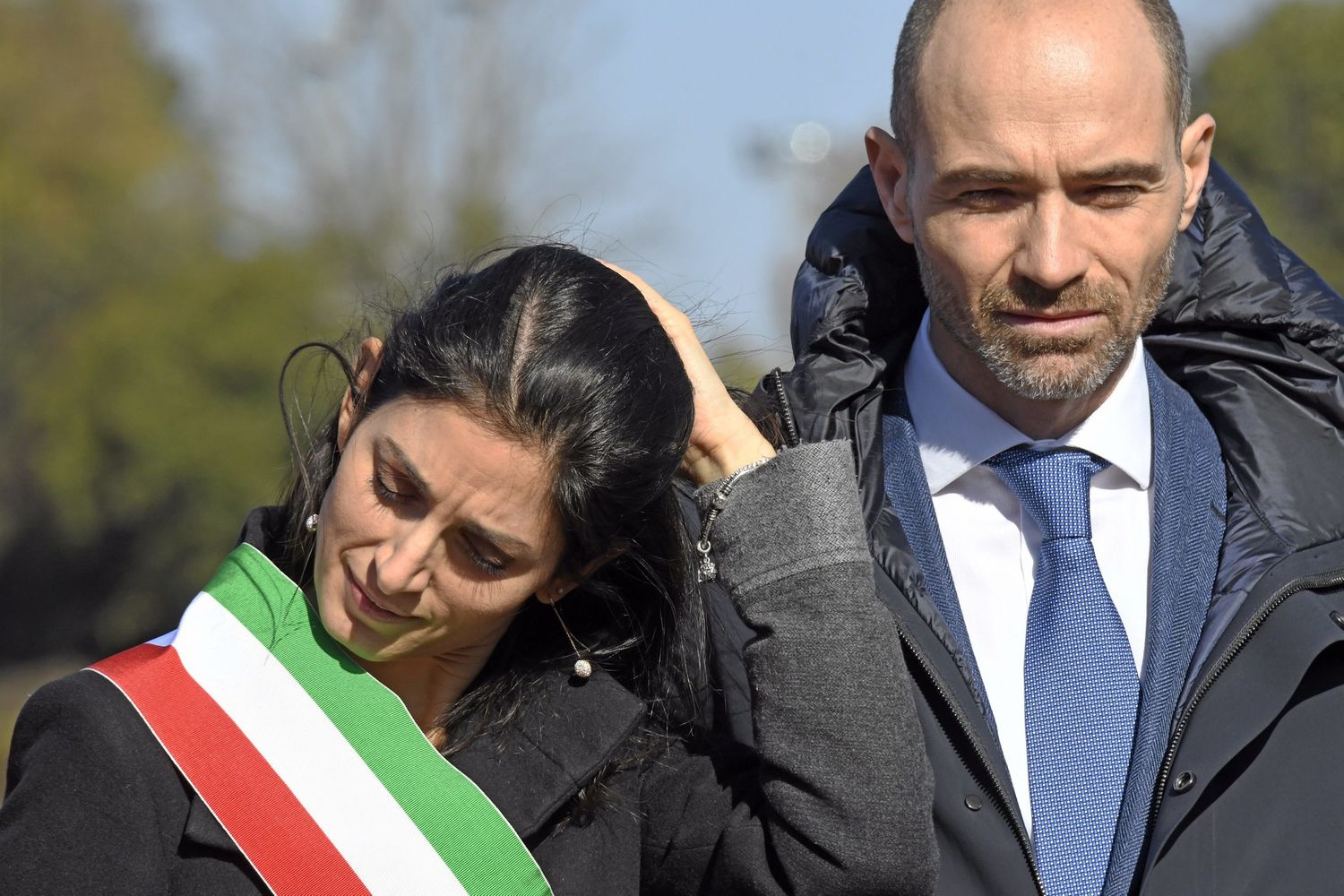 Virginia Raggi e Daniele Frongia