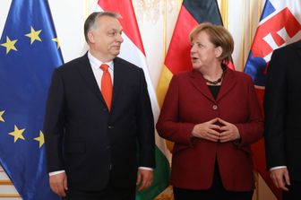 Orban e Merkel