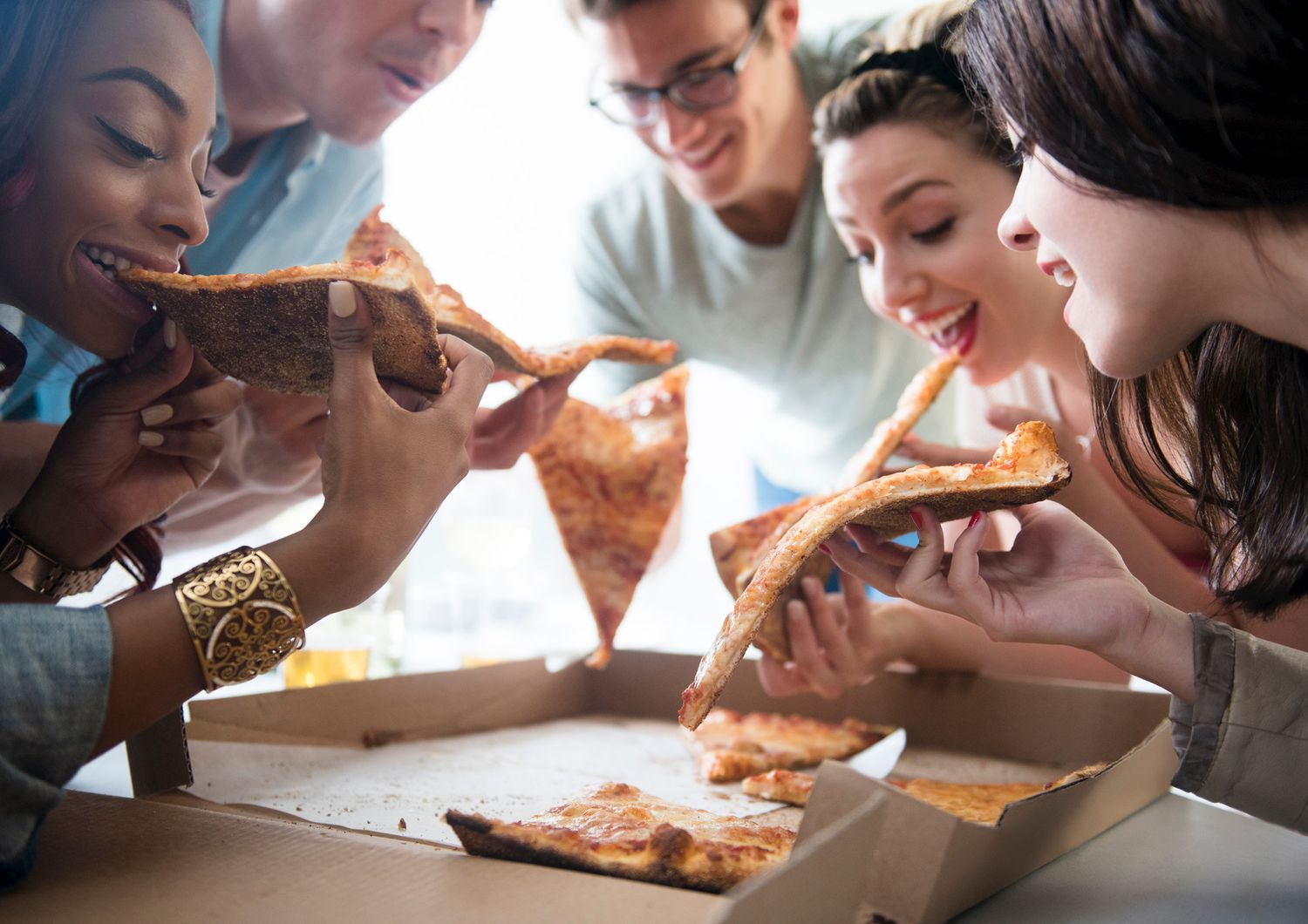 I cartoni della pizza sono tossici. Uno studio