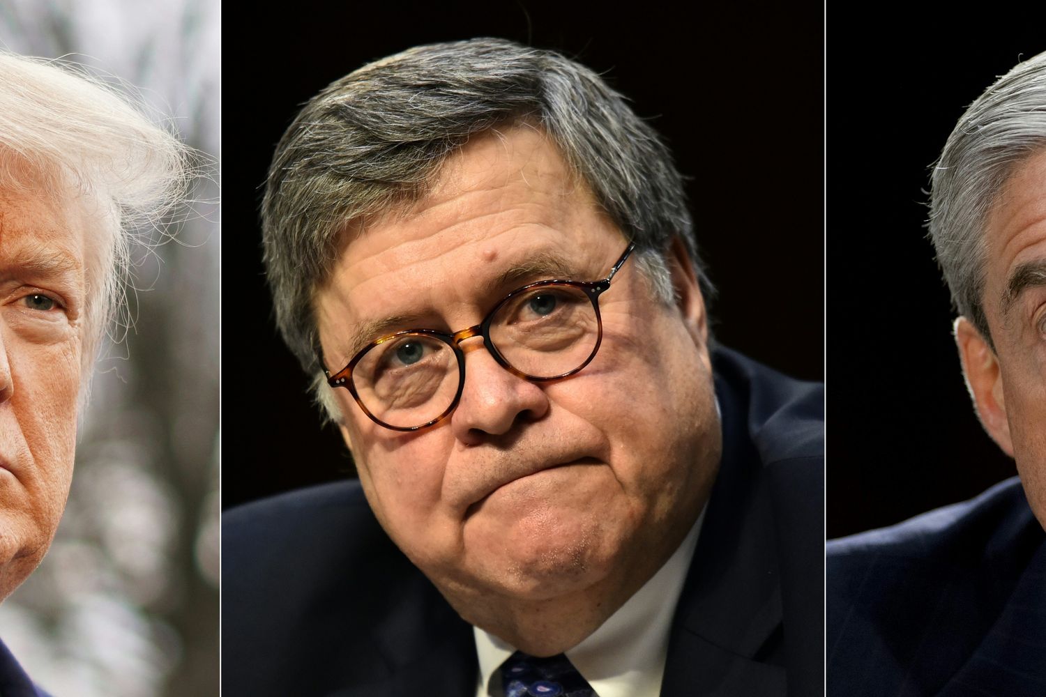 Donald Trump, Robert Mueller e William Barr
