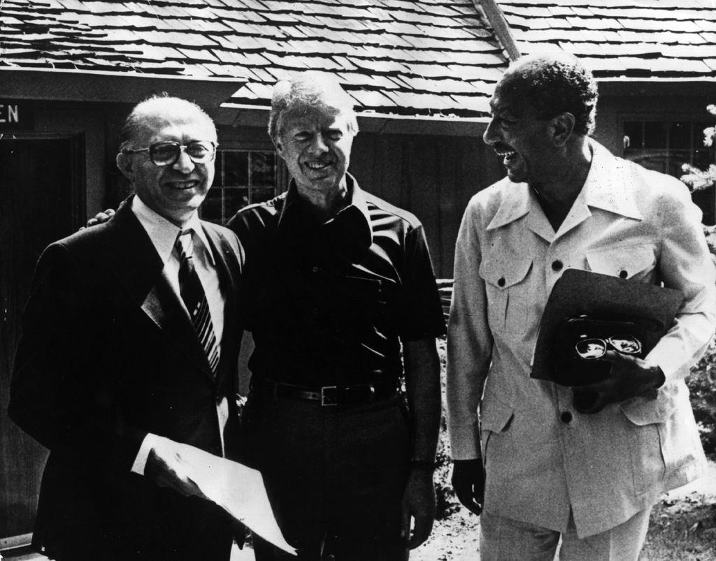 Begin, Carter e Sadat