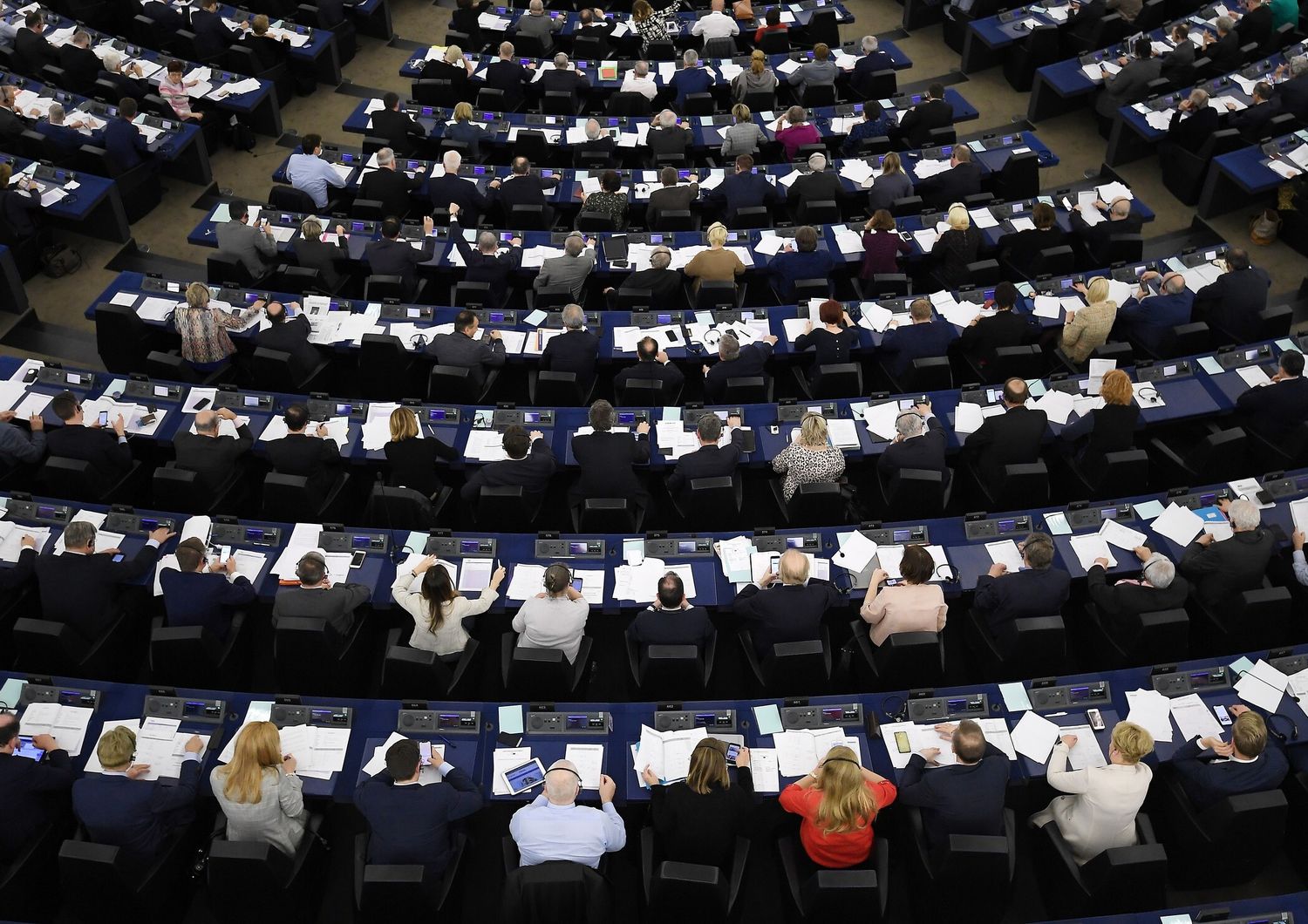 La plenaria dell'Europarlamento