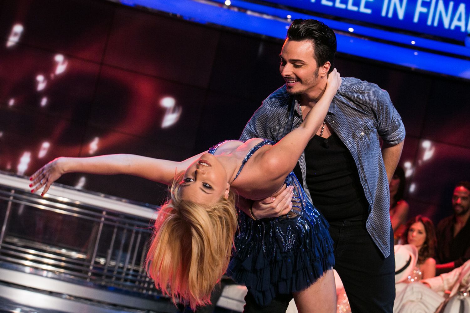 Tony Colombo durante l'edizione di 'Ballando con le Stelle' del 2014