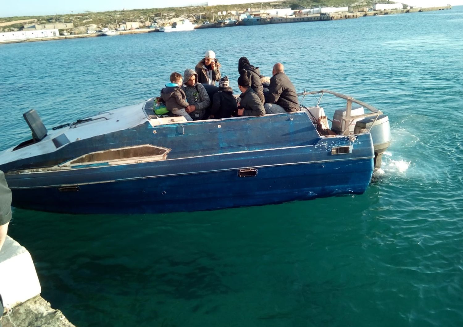 Sbarco a Lampedusa&nbsp;