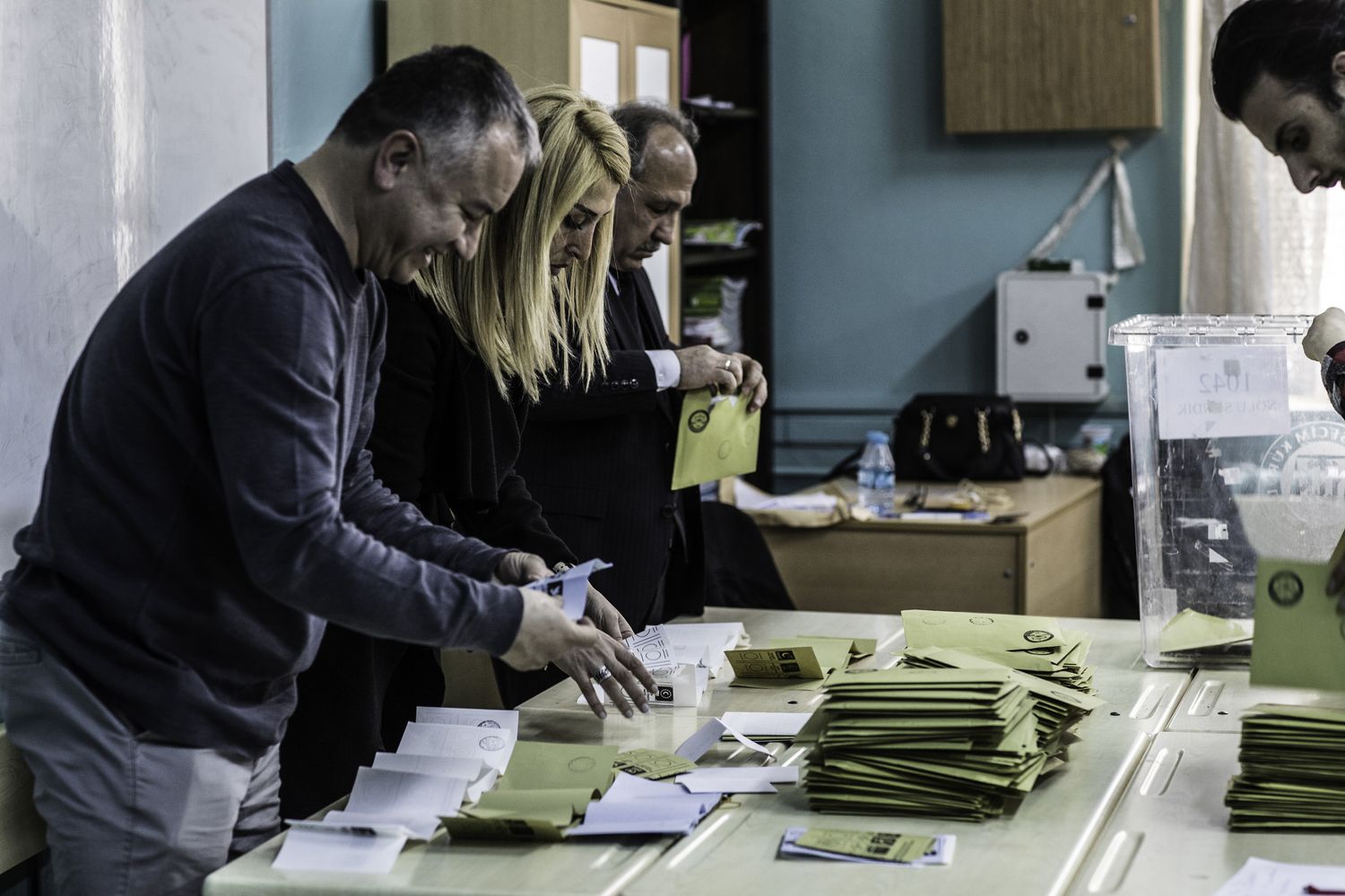 Scrutatori in Turchia