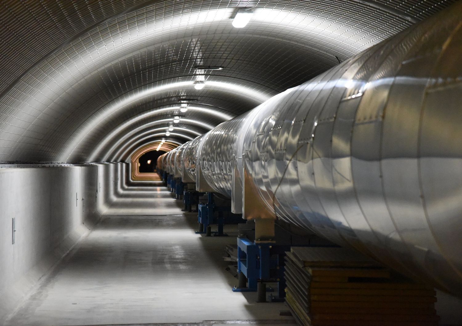 L&rsquo;interferometro Virgo, a Cascina, vicino a Pisa