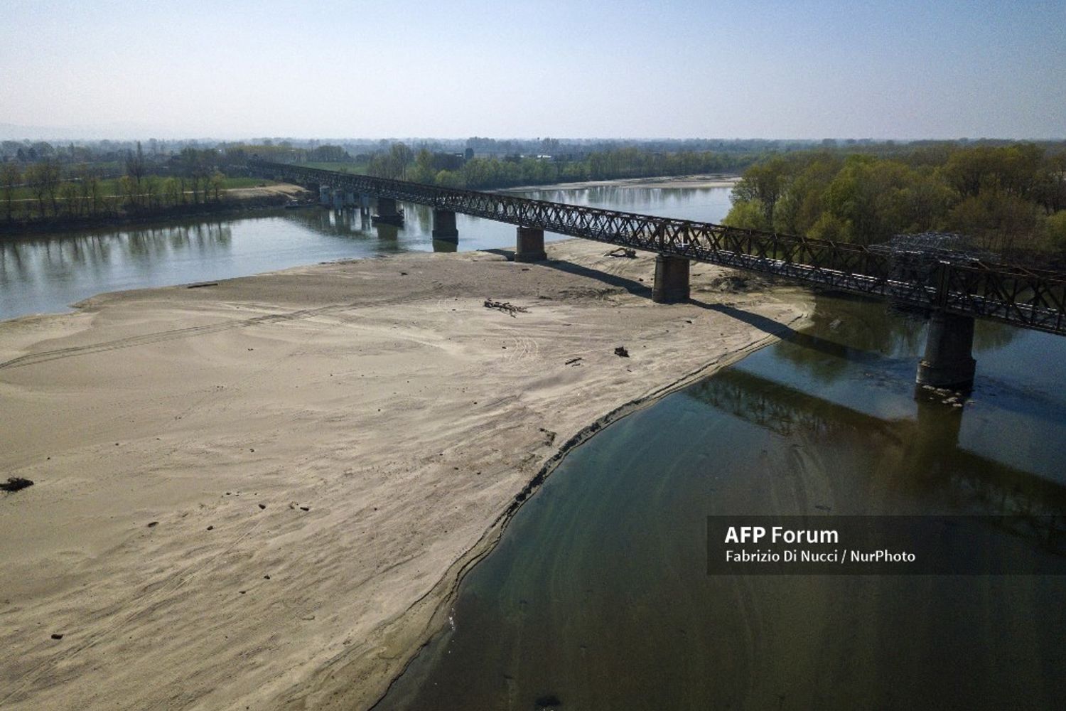 Il Fiume Po, estate 2018