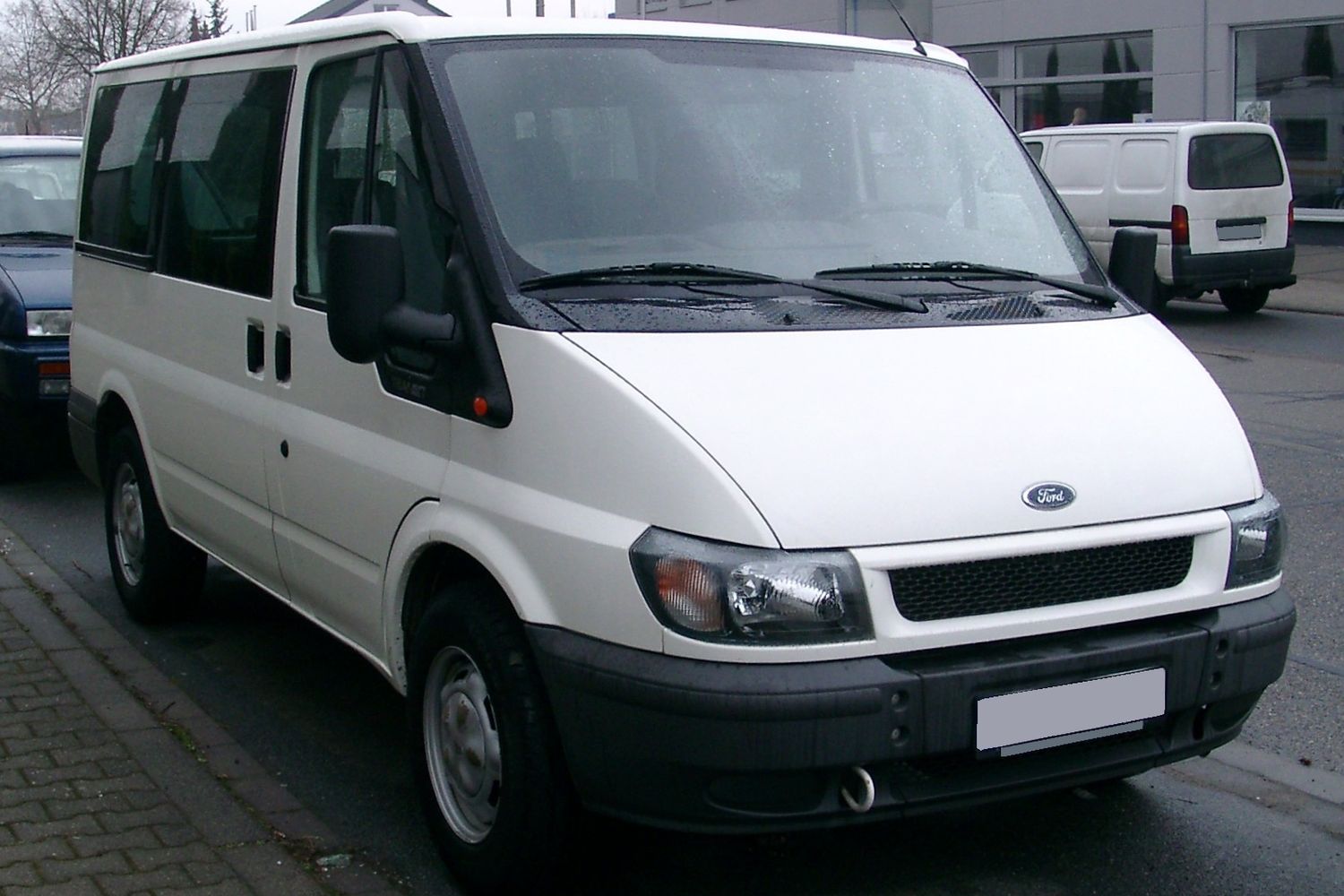 Un modello di Ford Transit