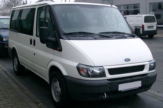 Un modello di Ford Transit