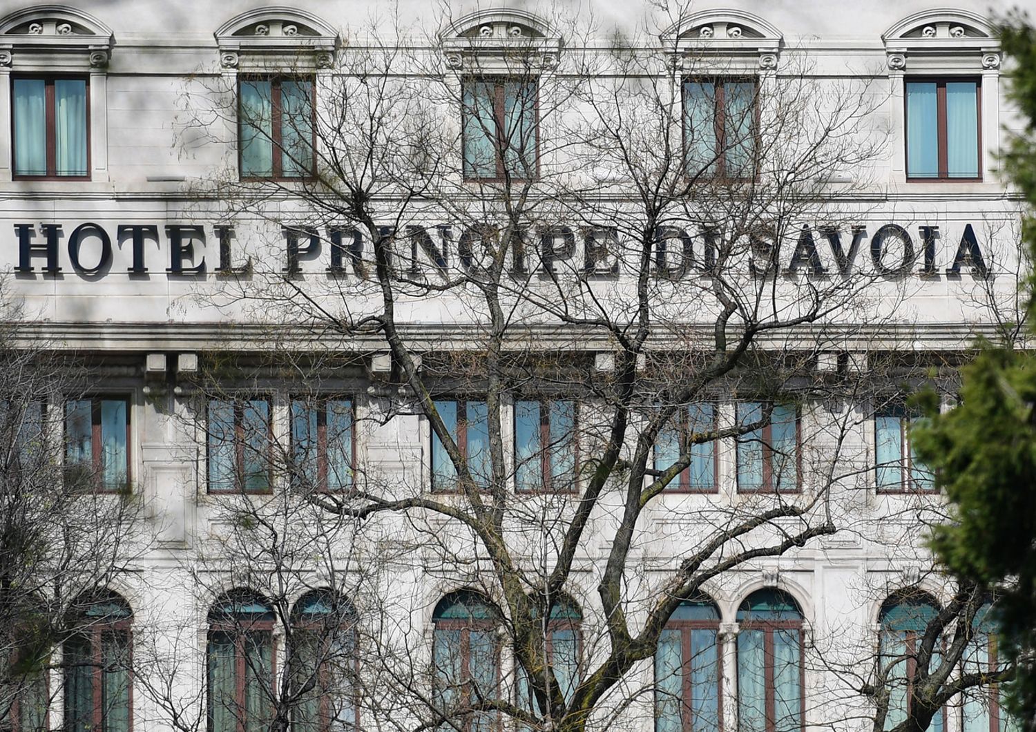 &nbsp;Milano Hotel Principe di Savoia, propriet&agrave; del gruppo Dorchester (Sultanato del Brunei) (Miguel Medina/AFP)