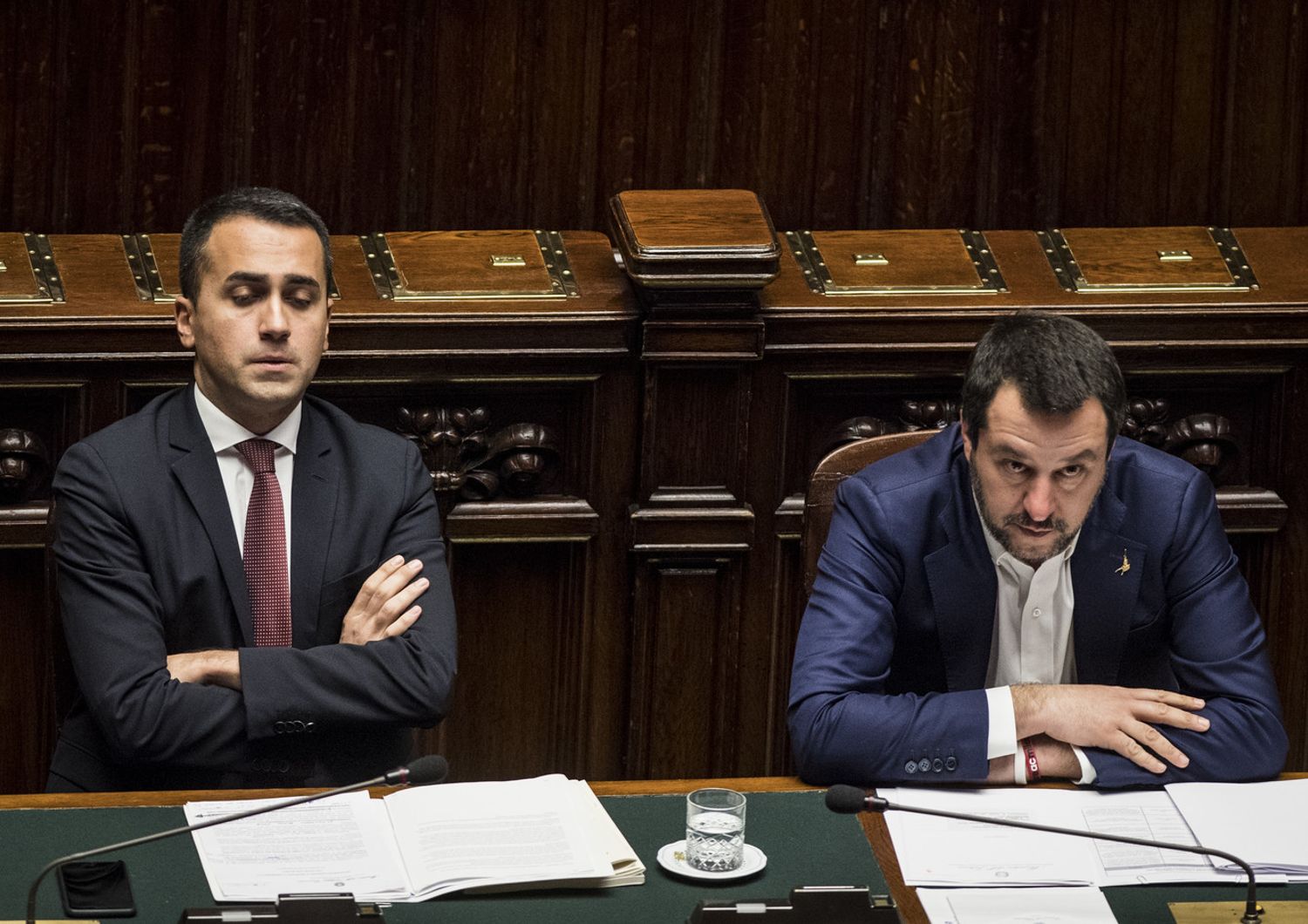 Luigi Di Maio e Matteo salvini