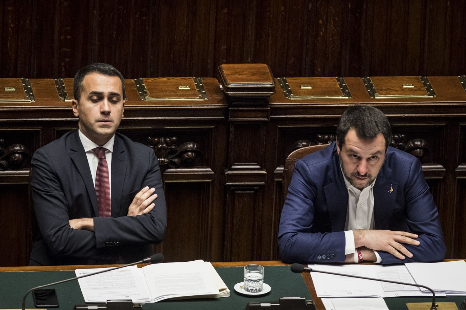 Luigi Di Maio e Matteo salvini