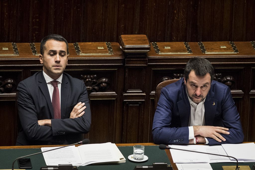 Luigi Di Maio e Matteo Salvini