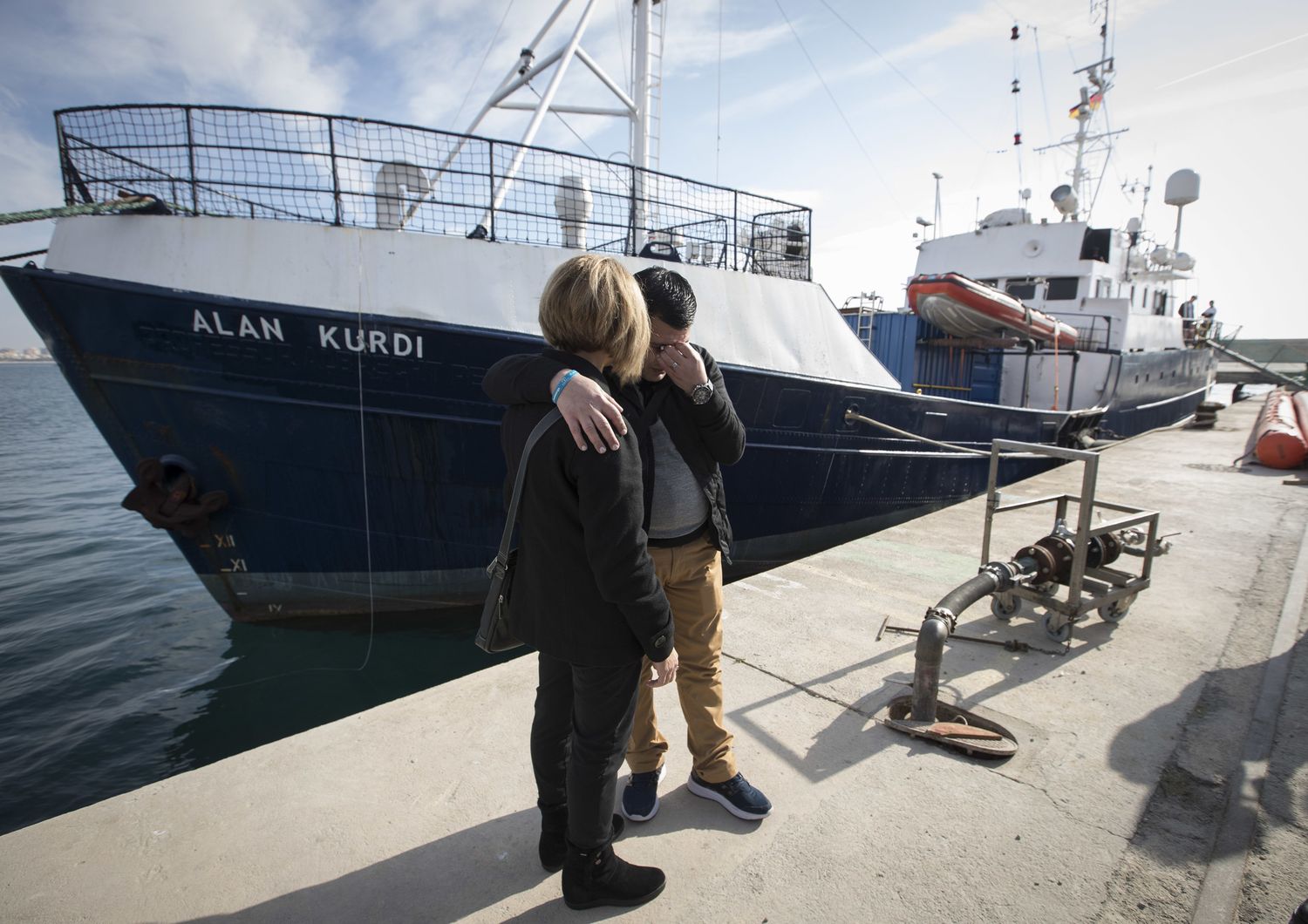 La nave Alan Kurdi della Ong Sea Eye
