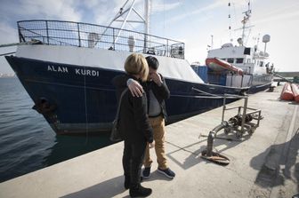 La nave Alan Kurdi della Ong Sea Eye