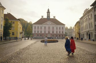 &nbsp;Tartu (Estonia), il municipio (Ken Gillham, Robert Harding Premium/AFP)