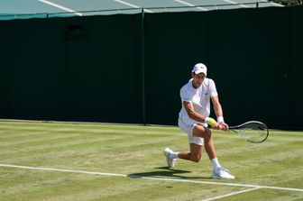 Novak Djokovic sui campi di Wimbledon