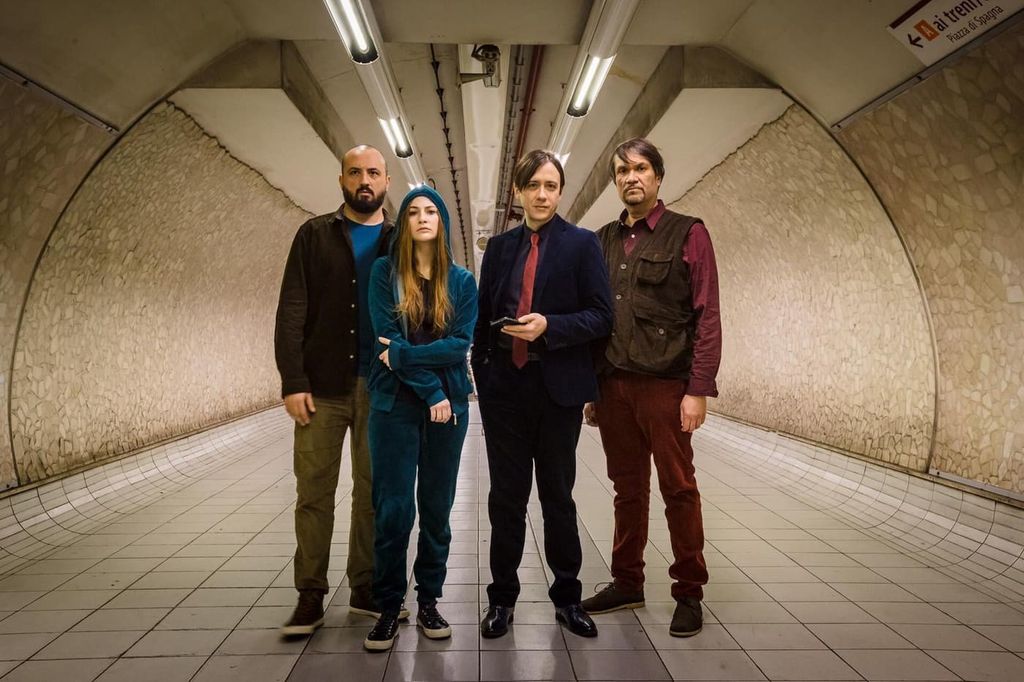 Simone Crisari, Alice Bertini, Jesus Emiliano Coltorti e Gianluca Machelli in 'La fine della fiera'