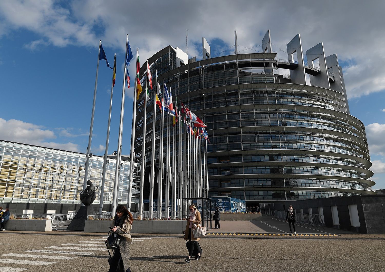 &nbsp;Strasburgo, sede del Parlamento Europeo (Frederick Florin/AFP)