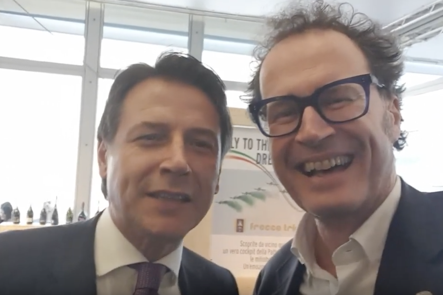 Giuseppe Conte e Andro Merk&ugrave;