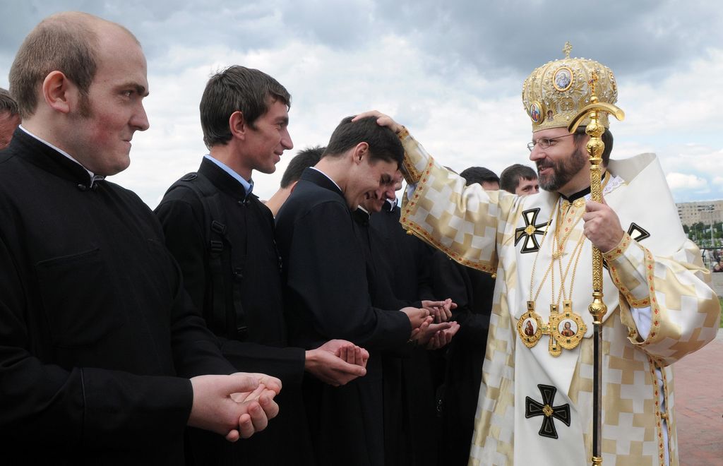 &nbsp;Ucraina, chiesa grecocattolica (Yuri Dyachyshyn/AFP)