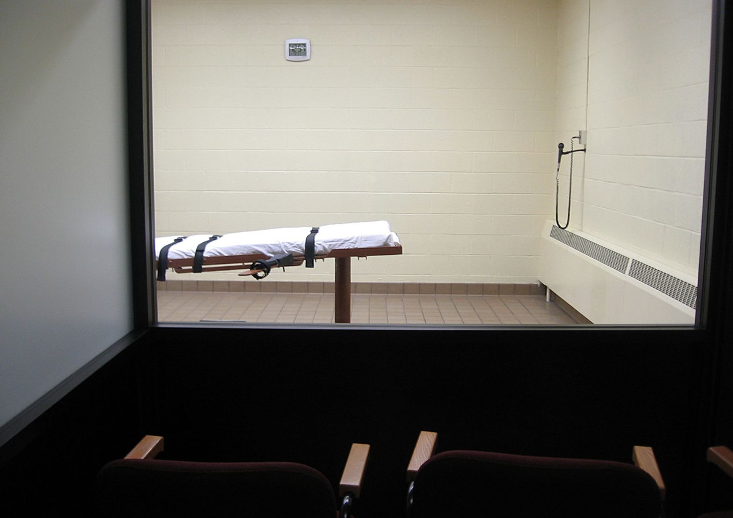 Una camera destinata all'esecuzione capitale in un carcere degli Stati Uniti&nbsp;