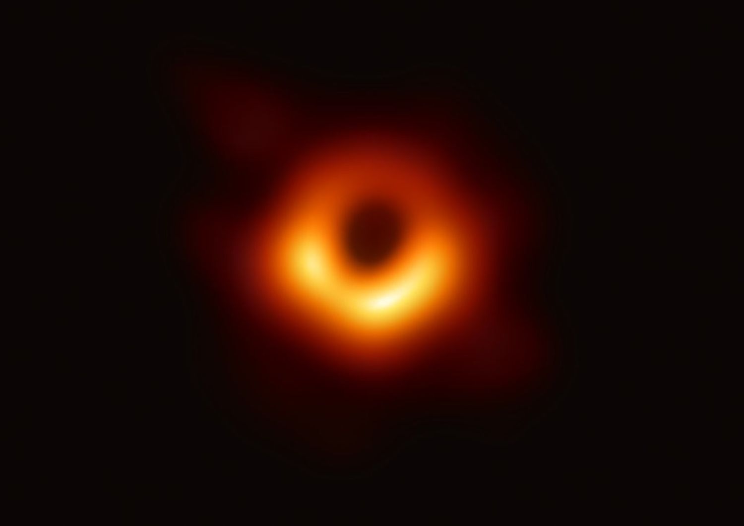 Il buco nero supermassiccio al centro della galassia Messier 87