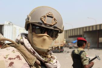 Soldato della coalizione saudita in Yemen