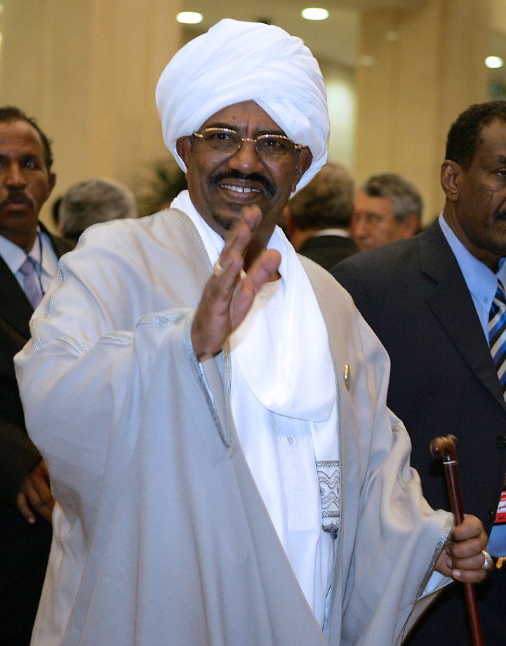 Sudan, il presidente Omar al-Bashir, deposto l'11 aprile 2019 (Cris Bouroncle/AFP)