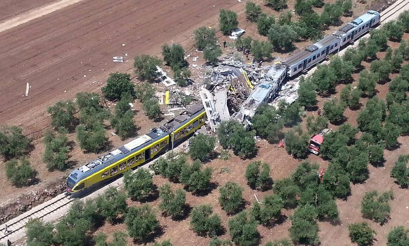 Treno regionale sulla Ruvo-Corato, l'incidente del 12 luglio 2016