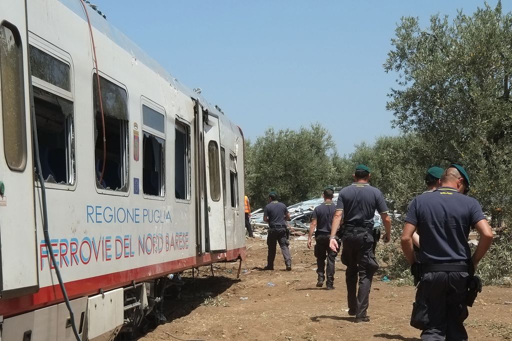 Treno regionale sulla Ruvo-Corato, l'incidente del 12 luglio 2016