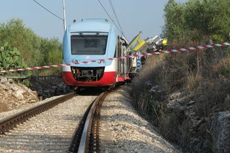 Treno regionale sulla Ruvo-Corato, 13 luglio 2016