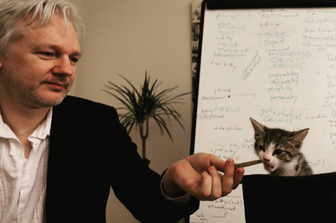 Julian Assange e Michi