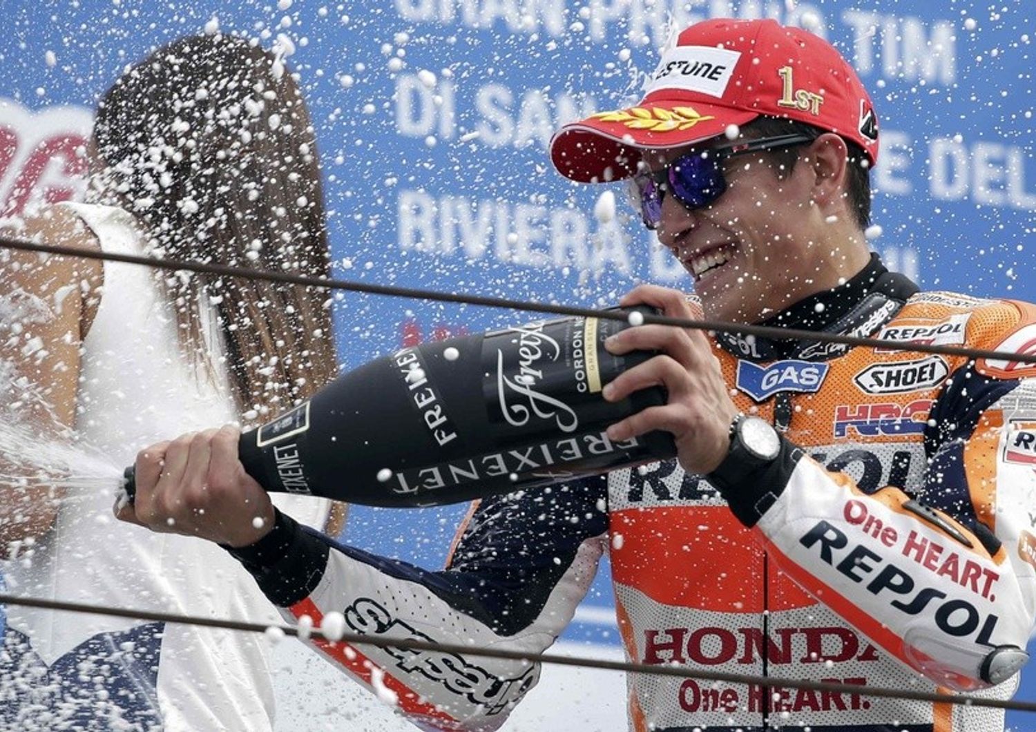 Moto Gp: Marquez vince a San Marino, Valentino Rossi quinto