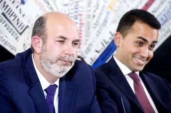 Vito Crimi e Luigi Di Maio&nbsp;