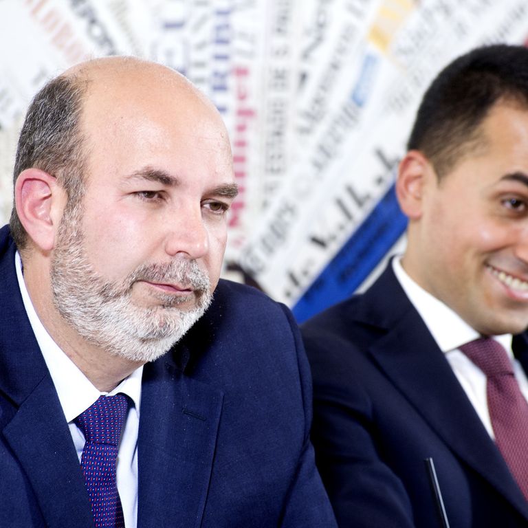 Vito Crimi e Luigi Di Maio&nbsp;