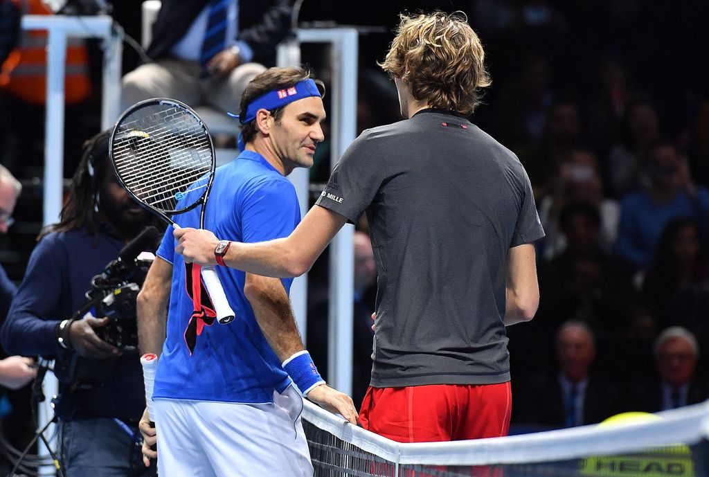 Federer e Zverev