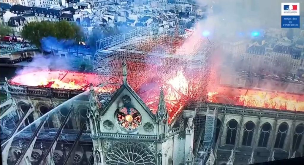L'incendio di Notre Dame