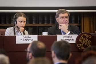 Greta Thunberg e Enrico Giovannini